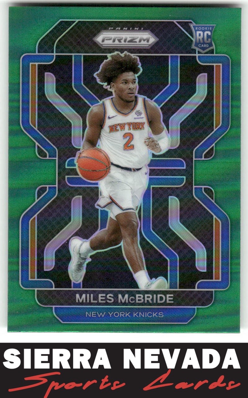 2021-22 Panini Prizm #283 Miles McBride Green