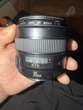 Canon EF 85mm f/1.8 USM Lens Canon EF Mount Auto/Manual Focus 67mm