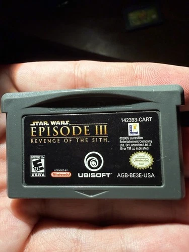 Star Wars Episode III  Revenge of the Sith Gameboy Advance (GBA) Tested