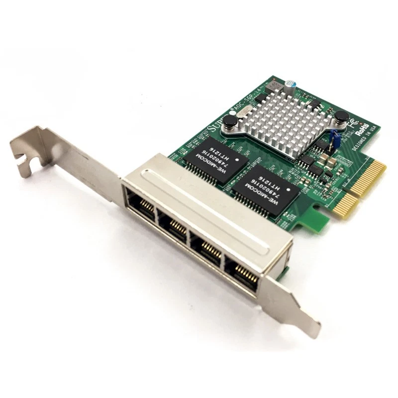 Supermicro AOC-SGP-I4 4 Port Ethernet Adapter Card - Image 2 of 4