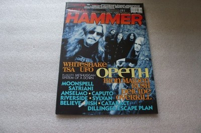 Metal Hammer 5/2008 Opeth, System of a Down, Iron Maiden, Rush, Overkill,