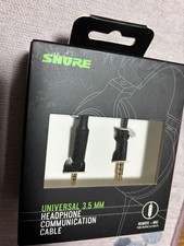 SHURE 3.5mm headphone communication cable