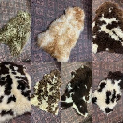 100% Natural Sheepskin Rugs | Rare Breed Luxury Prints Exotic Tones Sheep Skin