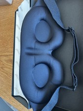 MZOO sm010 Sleep Mask with Eye Cups - Black