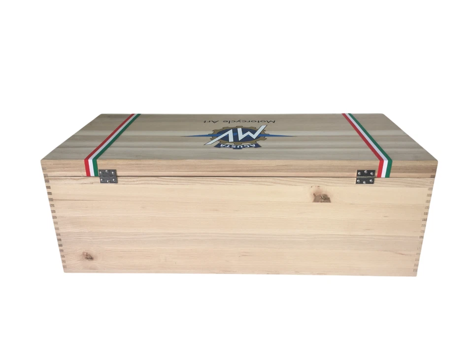 Caja de accesorios MV Agusta F3 RC Reparto Corse Racing madera original Foto 2 de 4