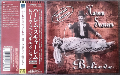 HAREM SCAREM - BELIEVE - SPECIAL EDITION (1997)  CD  WEA  WPCR-1498 (JAPAN)