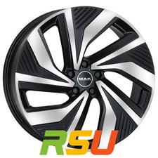 MAK Electra black mirror 8x20" ET35 LK5 114.3 ML 76 Alufelgen 20 Zoll