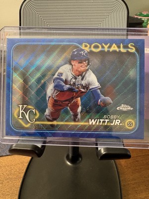 2024 Topps Chrome - Bobby Witt Jr. #120 Blue Wave Refractor /75