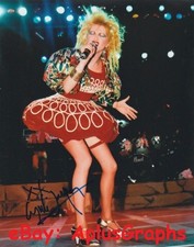 CYNDI LAUPER... Money Changes Everything Singer in Concert - SIGNED