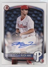 2025 Bowman Paper Prospect Retail Auto Mick Abel #BPA-MA Auto 1o9k