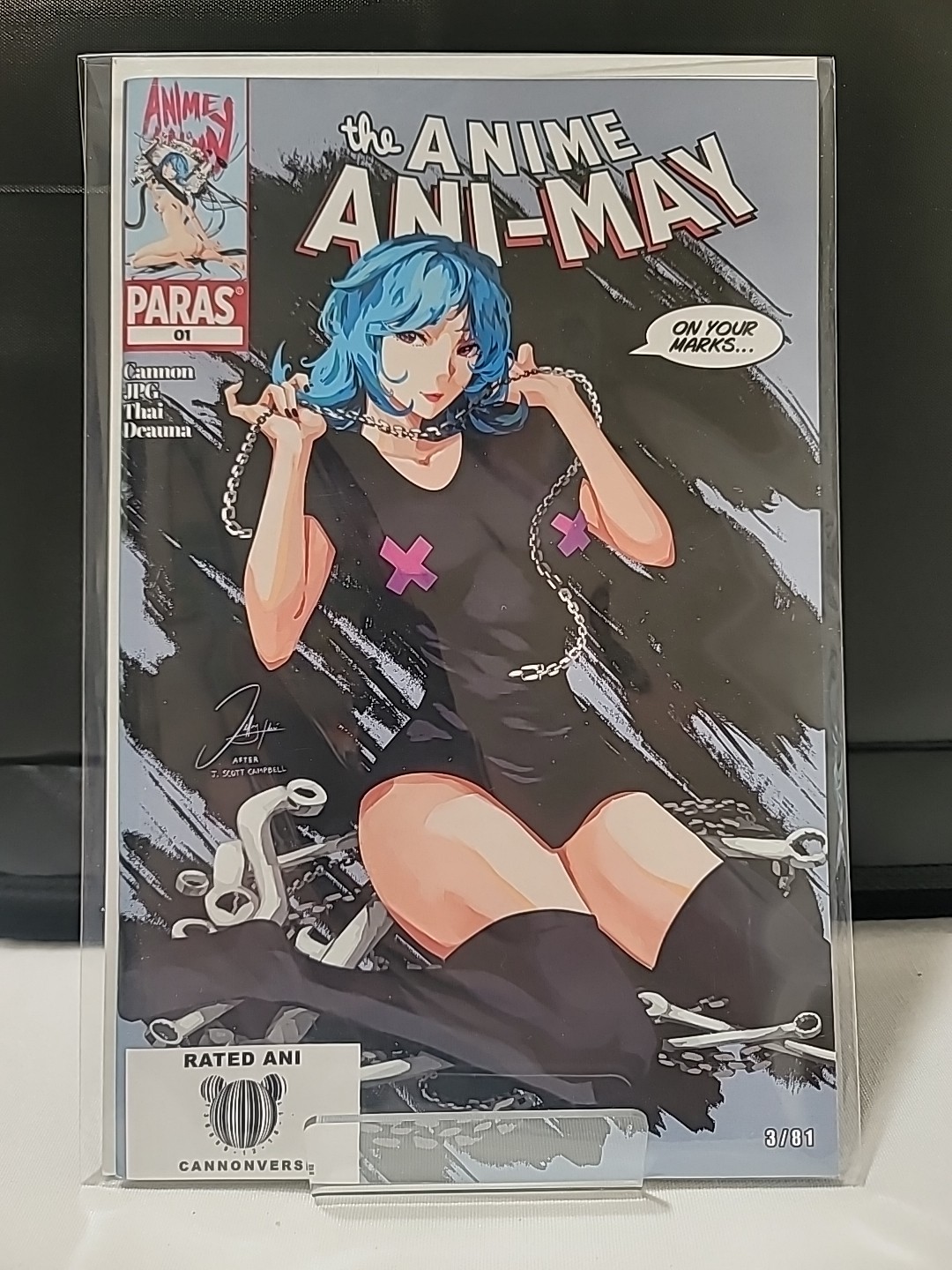 Anime Animay #1 3/81 Created By Rob Cannon