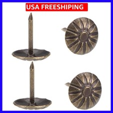 Antique Upholstery Tacks,120PCS,Furniture Tacks Nails,7/16 Inch Upholstery Na...