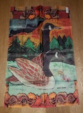 TOLAND  HOUSE FLAG - SWANS - DOUBLE SIDED - 28" x 40"