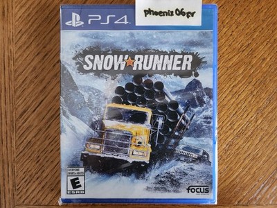 Brand New! SnowRunner US NA Release (Sony PlayStation 4 PS4 PS5 Upgrade) Sealed!