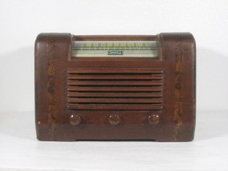 ANTIQUE SONORA RADIO MODEL RDU 209 229 WOODEN
