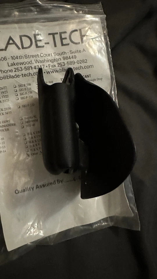 Funda para mano derecha Blade-Tech Paddle OWB para Walther PPK/S NUEVA Foto 2 de 4