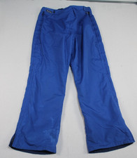 Columbia Men BLue Snow Pants Casual Ankle Zip Interchange Size 32X31