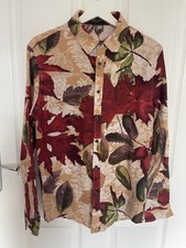 Luc Matton Floral Shirt UK S