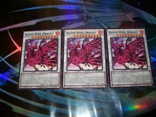 3x Ruddy Rose Dragon 1st Edition Common L5DD-ENA32 Yu-Gi-Oh!