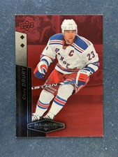2010-11 Upper Deck Double Diamond #98 Chris Drury Rangers /100
