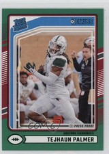 2024 Panini Donruss Rated Rookie Green Press Proof Tejhaun Palmer #384 12z3