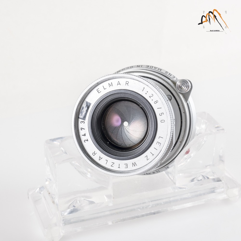 LEITZ Leica Elmar M 50mm/F2.8 Ver.I Silver Lens Yr.1971 Germany