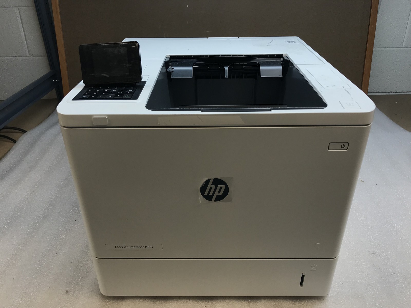 HP LaserJet Enterprise M607 Monochrome Duplex Printer 55K Page Count