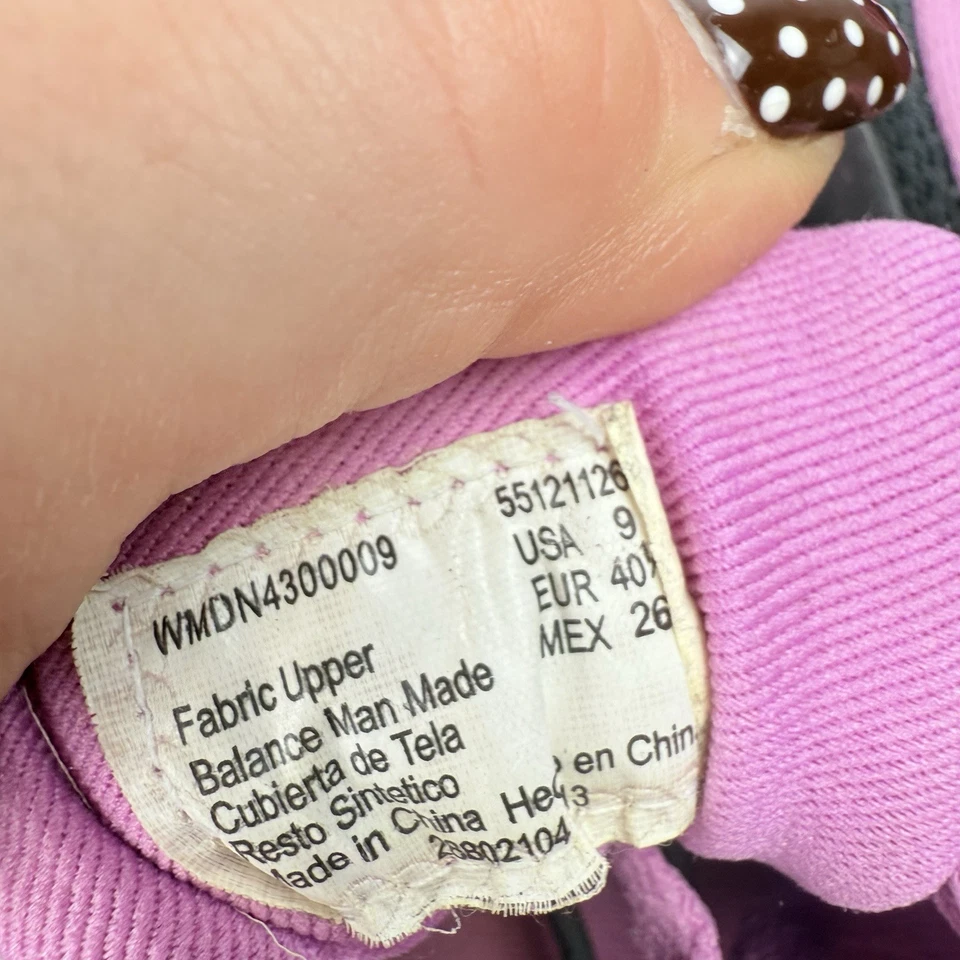 Zapatillas deportivas Danskin Now para mujer talla 9 grises y rosas con cordones Foto 4 de 4