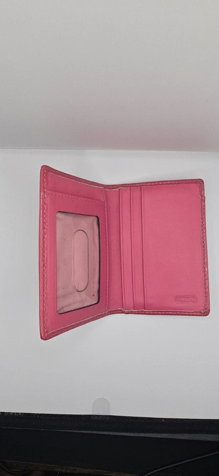 BN тренер мужчин/женщин молнии карты чехол розовый - бывшие в употреблении - Изображение 3 из 4