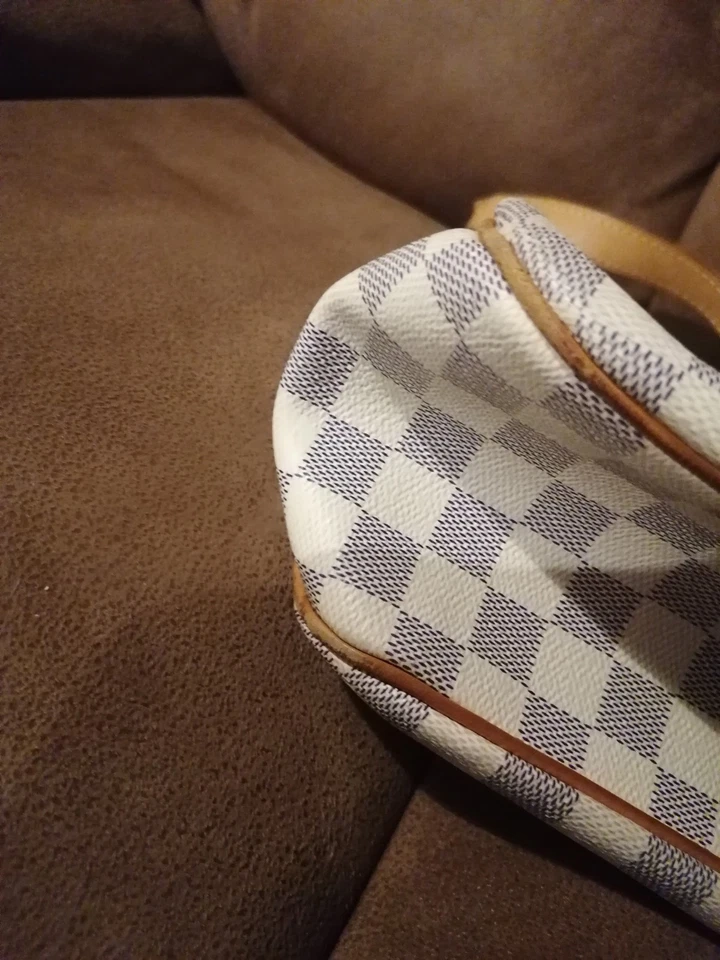 Louis Vuitton Siracusa Schultertasche Weiß Leder - Bild 3 von 4