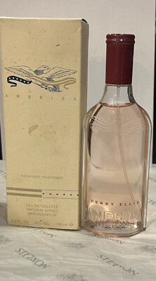 America Pour Femme Perry Ellis Women Eau de Toilette 150ml New in Unsealed Box