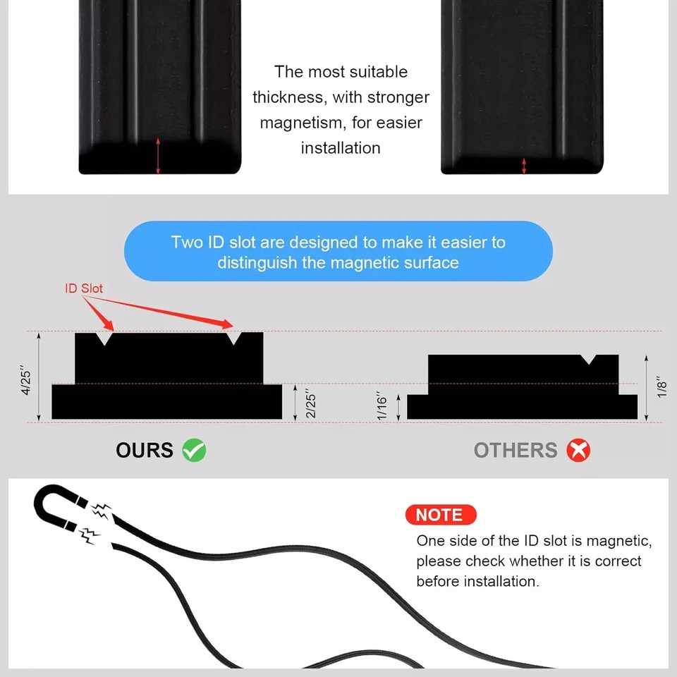 Shower Door Strip Insert Flexible Strong Absorption