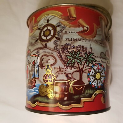 Keksdose Pilgrims Mayflower Segelschiff Baret Ware England 1966 Plymouth