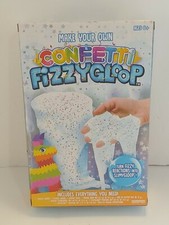 Fizzygloop Confetti Fizzing Slime Making Kit by Horizon Group USA, Make Your Own