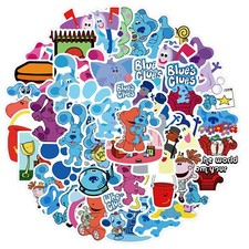 Blues Clues Cartoon Themed Set of 50 Assorted Stickers Decal Set