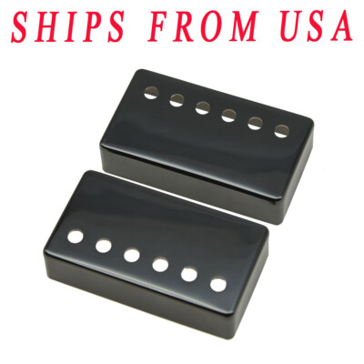 KAISH 2x Humbucker Guitar Pickup Covers 49.2/52mm Pole Spacing Fits Gibson