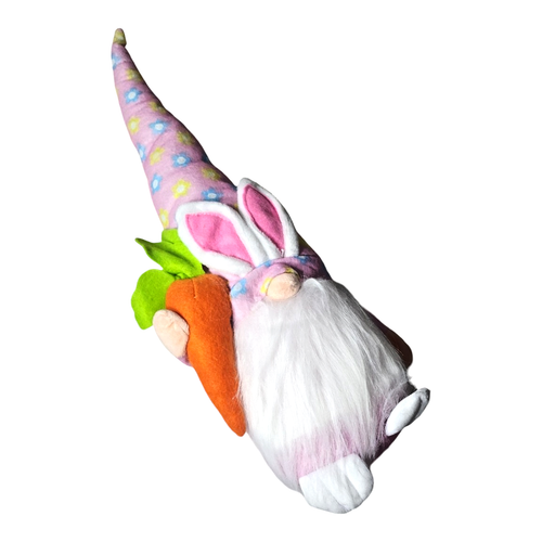 New Spring/Easter Carrot Gnome 14 in Hight Family Gift Brand New Free Shipping