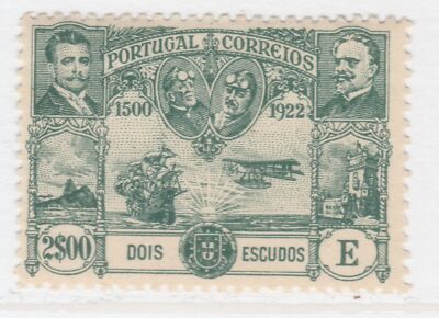 PORTUGAL-BRASILIEN Transatlantic Flight Aviation 1923 2e MH* A29P15F32242