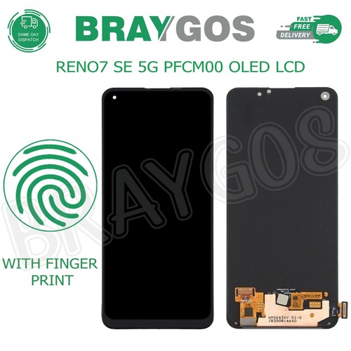 Replacement For OPPO RENO7 SE 5G PFCM00 OLED LCD Display Touch Screen Digitizer - 第 1/4 張圖片