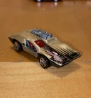 Vintage Hot Wheels 1970 Side Kick Rare Gold Original old Car Slide Out Door ++++