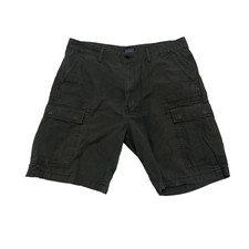 Levi  s Skater Baggy Cargo Shorts Mens 36 Charcoal Rip Stop 90s Grunge Rugged 9  