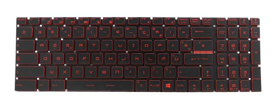 Français clavier FR MSI GE75 GF62 GF72 GL62 GL65 GL72 CX62 CX72 GE62 GE63 GE65 - Photo 2/3