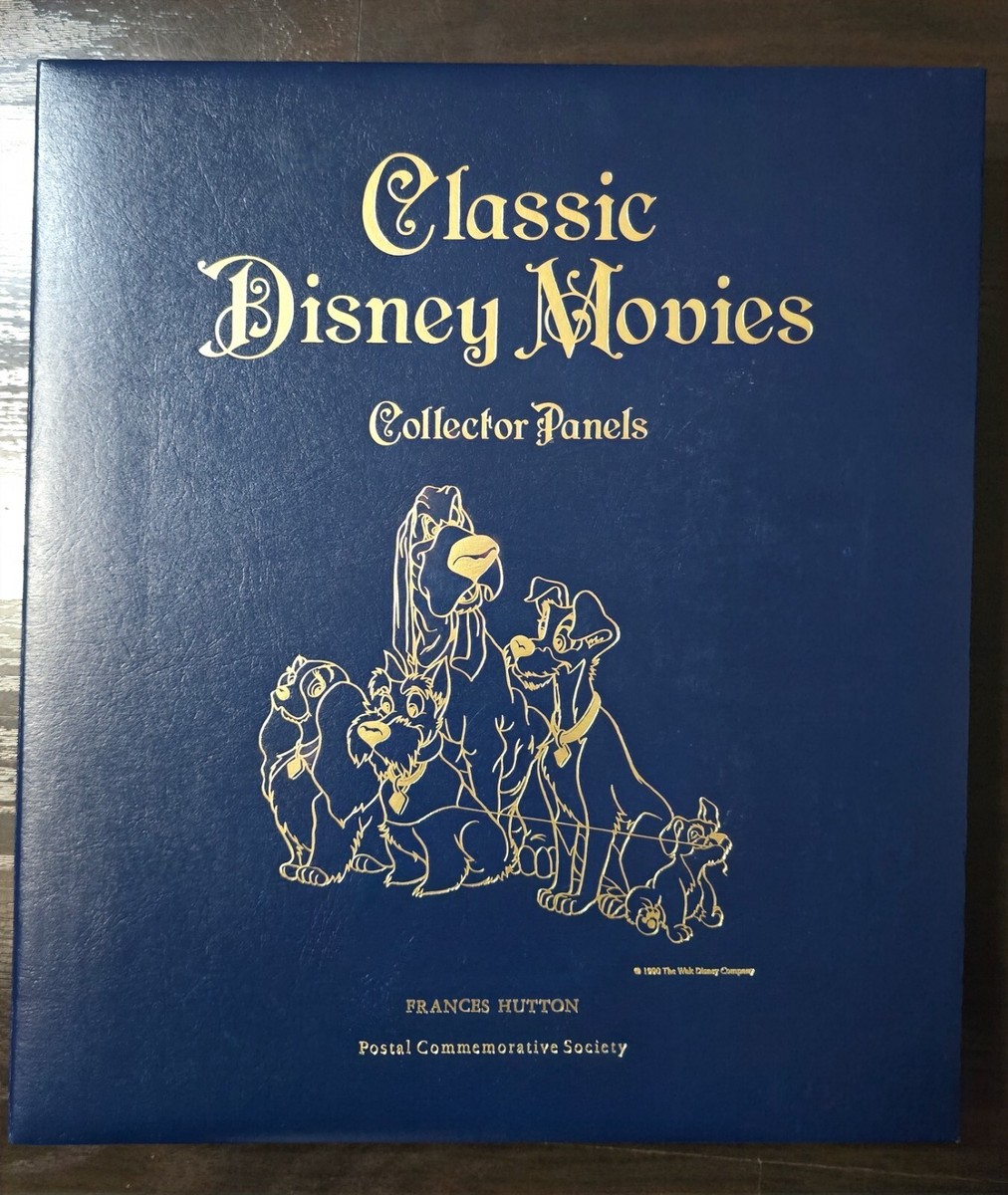 Classic Disney Movies Collector Panels Postal Society Stamp Book