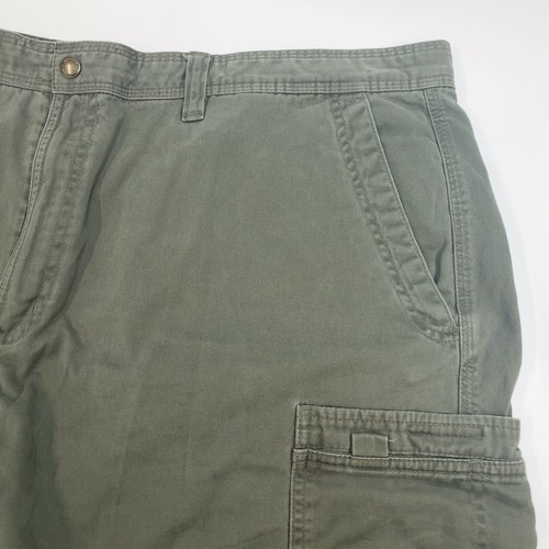 Columbia Men's Cargo Shorts Size 42 Green 100% Cotton Hiking - Picture 4 of 9