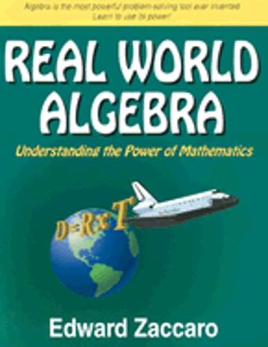 Real World Algebra by Hickory Grove Press: Used