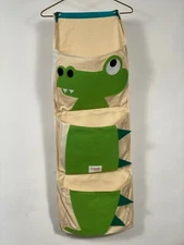 Kids Hanging Pouch/Folder Storage , Dinosaur Design 3 Sprout Brand 