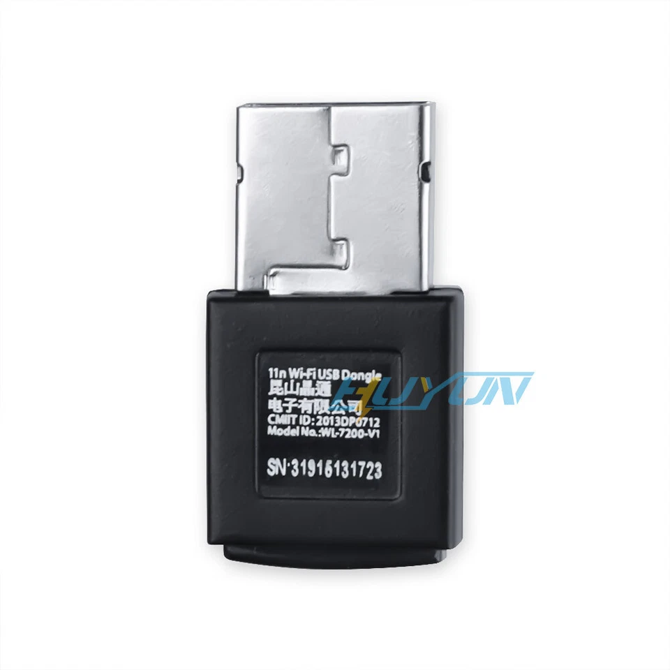 RTL8192CU USB WiFi Adapter 300Mbps PC Laptop Wireless Network Mini Dongle WLAN - Image 2 of 4