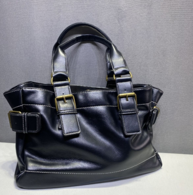 Vivienne Westwood Leather hand Bag アコード Vivienne Westwood Accord Shoulder Bag Handbag Black Big Orb