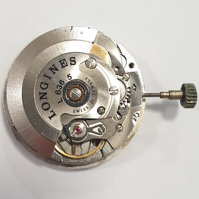 Uhrwerk Longines Cal L 636.5 ( Eta 2836-2) Automatisch -lok für die Überprüfung