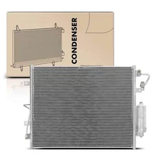 New AC Condenser with Receiver Drier & Bracket for Nissan Titan 2017 2018 2019